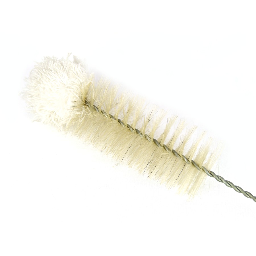 Cepillo para pipa con lana ca.75cm largo Ø=50mm